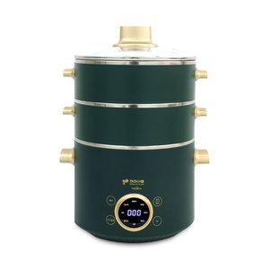 키친아트 멀티쿠커 KA-G2534 찜기 전기냄비 그린