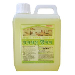 (올그린) 청정세상 향파워/레몬향/2L/다목적 세정제