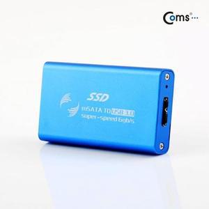 [IXHIU2TB_4B]USB 3.0 외장 케이스(mSATA 50mm) Blue