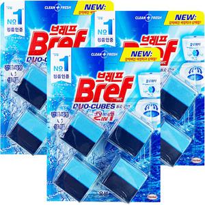 브레프 듀오큐브 오션 본품 50g 4개입 3팩 (총12개)