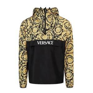 베르사체 1003743 1A02576 5B010 하프집업 티셔츠 Versace