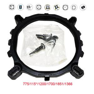 데스크탑 범용 CPU 쿨러 선풍기 브래킷 방열판 홀더, 모든 모델, LGA775 1150 1156 1155 1366 또는 2011 AM3 AM4 1700 1851