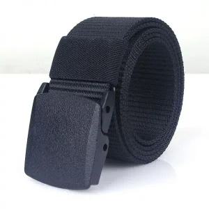 남자 소 가죽 남성 정장 벨트 슈퍼 플러스 크기 105-170cm 플라스틱 자동 버클 나일론 육군 전술 망 군사