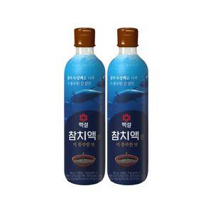 [CJ]백설 참치액 진더풍부한맛 900g x2개