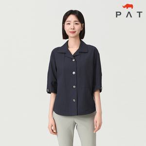 [PAT 여성] 프리미엄 오픈카라 셔츠_QJ41503