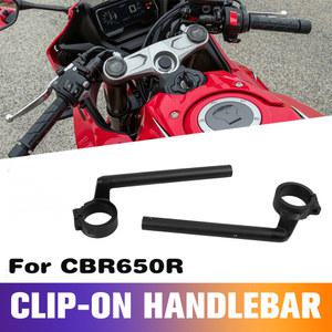 오토바이 포크 튜브 클립 온 핸들 바 그립 혼다 CBR650R CB650R CBR650 R CBR 650
