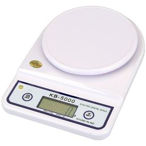 경인산업 5kg 디지털 전자 저울 계량 주방저울 홈베이킹 KB-5000 국가형식승인