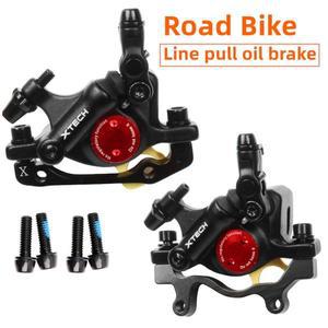 ZOOM XTECH HB100 MTB 오일 디스크 유압 브레이크 라인 풀 캘리퍼스 전면 및 G3 로터 120/140/160/180MM M3