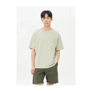 탑텐 공용 헤비웨이트 코튼 포켓 반팔티 오버핏MSE2TS3905
