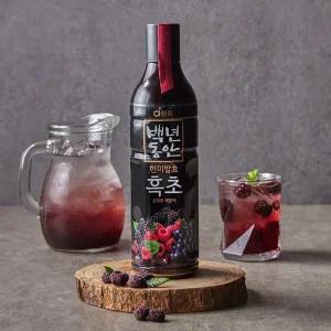 샘표 백년동안 흑초 900ml(산머루복분자)