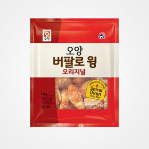 [사조오양] 버팔로윙 오리지널 1kg, 3개