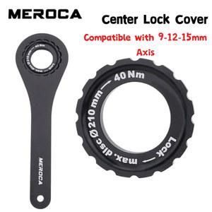 자전거정비대 MTB 산악 자전거 중앙 잠금 커버 디스크 브레이크 로터 어댑터 12 15mm 수리 도구와 호환 볼트