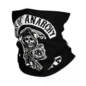 사용자 정의 TV 쇼 Sons Of Anarchy Bandana Neck Warmer 남성 겨울 스키 하이킹 스카프 Face Cover
