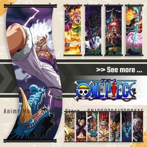 One Piece Interior Canvas Paintings Wall Art Home Decor Hot Blooded Anime Poster Monkey D.Luffy HD S