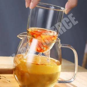 차포트 내열유리 티포트 600ml 찻주전자