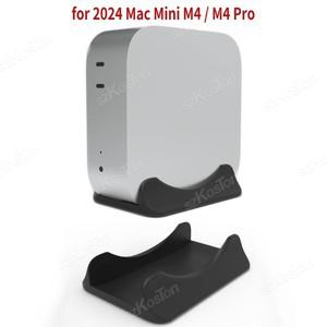 2024 Mac Mini M4 데스크탑 컴퓨터 용 수직 스탠드 Mac Mini M4 Pro PC 다기능 홀더 용 3D 인쇄 액세서리