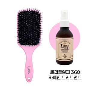 [그레이거] 웰리 돈모패들 브러쉬 (베이비핑크) + 트리플알파360 트리트먼트 150ml