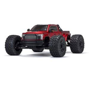 ARRMA RC 트럭 빅 록 6S 4WD BLX 1/7 몬스터 RTR (배터리 및 충전기 미포함) 레드 ARA7612T2