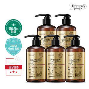 [GS단독] 닥터트웬티프로젝트 탈모샴푸 500ml*5