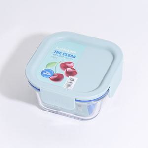 락앤락 더클리어 밀폐용기 300ml 정사각 내열유리 반찬용기 냉동밥 전자렌지