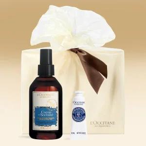 [록시땅](강남점)[기프트] 코쿤 드 세레니떼 릴랙싱 필로우 미스트 100ml 세트 (+미니핸드)