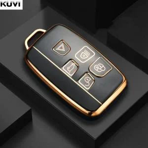 차키케이스 TPU 자동차 원격 키 커버 케이스 Fob For Land Rover 레인지 로버 스포츠 Evoque Freelander2 J