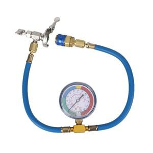 A/C 냉매 가스 충전 키트, 자동차 에어컨 리필, 냉각 도구, 파이프, 호스 및 게이지, R134A