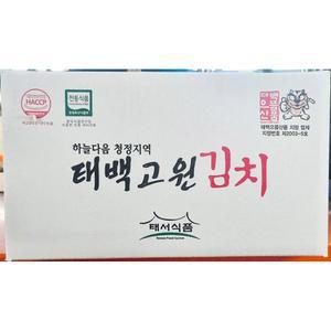 태백하늘 포기김치 10k