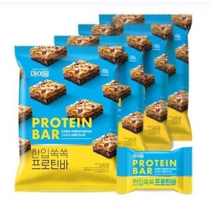 마이밀 한입쏙쏙 프로틴바 (15입)x4봉지