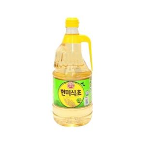 오뚜기 현미식초 1.8L 발효식초 대용량 가정용 식당용식자재