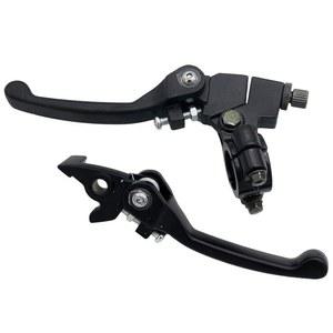 CNCMOTOK 블랙 폴딩 알루미늄 클러치 브레이크 레버 22mm 7/8인치 핸들바 110cc 125cc 140cc TTR 125cc SSR