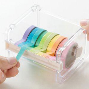 마스킹테이프 보관함 커터 디스펜서 마테감개 정리 책상꾸미기 커팅 컷터 절단 컷팅