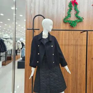 지컷 캐시미어 혼방 더블버튼 자켓 722441070199 DJ 617130