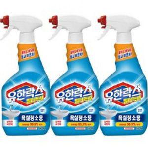 유한락스 멀티액션 욕실청소용 세정제 510ml 3개