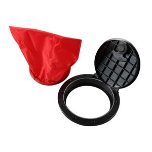 카약 데크 플레이트 보트 방수 가방이 포함된 데크 플레이트 키트 직경 26cm 설치가 용이함119자