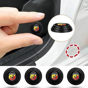 자동차 실리콘 문짝 충격 스티커 업소버 방음 버퍼 부두 보호 Abarth 695 595 500 124 스파이더 PUNTO