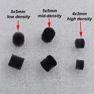호환품 50pcs 이어폰 튜닝 폼 DIY 사운드 튜브 코튼 방진 필터
