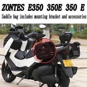 호환 ZONTES E350 E용 브래킷 사이드 백 캔버스 방수  내구성 바이크  수정 악세사리
