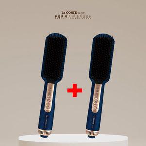 르꽁뜨 고데기 펌 에어브러시 SSK-005HI 로얄블루 뿌리볼륨 다운펌 프리볼트 에어브러시 더블구성