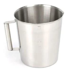 스텐 대형 업소용 계량컵 비커 용량컵 2000ml/유치원/선물/세트/카페/빵집/학원/학교/어린이집/행사/주방