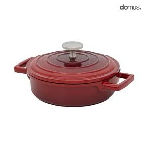 도무스 도도 다이캐스팅 IH 인덕션가능 미니 전골냄비 16cm (레드)
