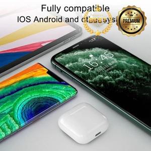 전화 헤드셋 i4 진정한 무선 이어폰 듀얼 인 헤드폰 울트라 롱 스탠바이 러닝베이스 스포츠 버드 마이크가