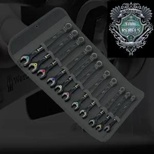 베라 콤비네이션 라쳇렌치세트 스패너 05020017001 한정판 6000 Joker Black Edition 11 Set WERA