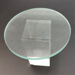 스테레오 현미경 작업 무대용 투명 유리판 플레이트 직경 100mm