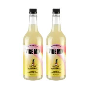 흥국 바이브믹스 피나콜라다 베이스 1L 2개 칵테일 시럽