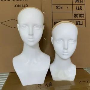 두상 머리 마네킹 안경 모형 얼굴 전시 진열 모자