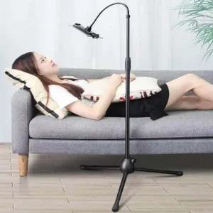 삼각거치대 핸드폰 촬영 QR코드 자바라 설치대 거치대