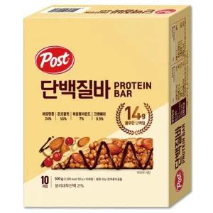 포스트 단백질바 50gx10개 동서식품 카누 프리마 맥심 핫초코 믹스