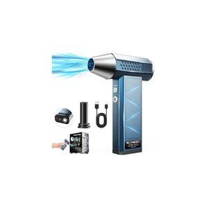 힝소 압축 공기 집진기, LED 조명이 장착된 380000RPM 강력한 전기 브러시리스 모터가 4단 충전식 미니 송풍기, 컴퓨터, 키보드, 가정, 자동차, 실외용 제트 드라이 송풍기