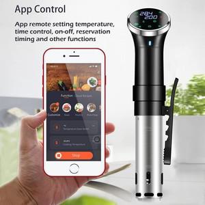 SJ-S015 Sous Vide Cooker 1100W LCD 터치 디지털 디스플레이 침수 순환기 정확한 요리  스마트 슬로우 쿠